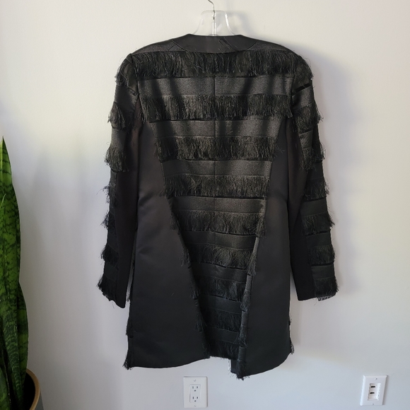 BCBGMAXAZRIA Black Anica Gring Jacket/Dress  Size XS - Picture 9 of 17